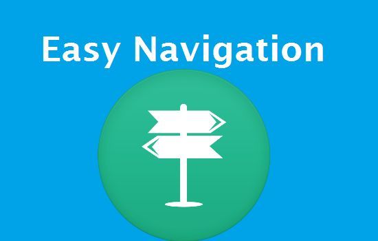 easy and simple navigation