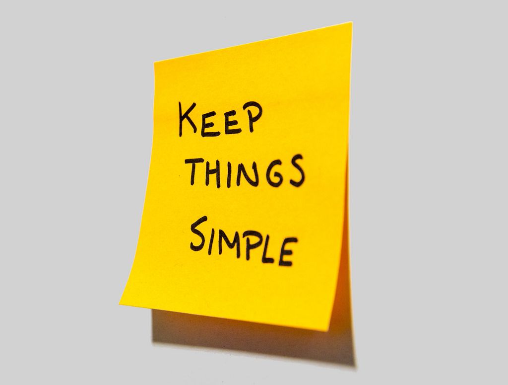 keep-things-simple