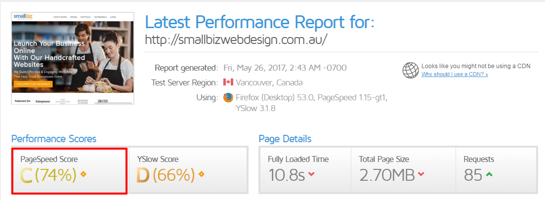 page-load-speed